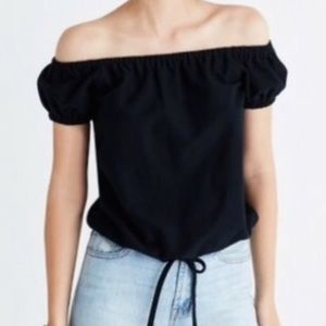 MADEWELL OFF THE SHOULDER TOP